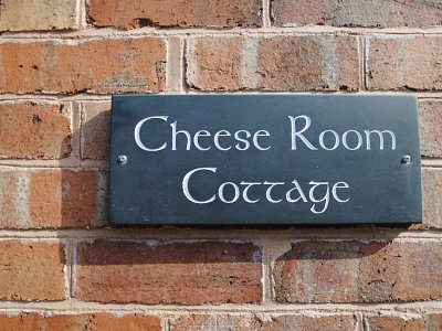 Cheese Room Sign